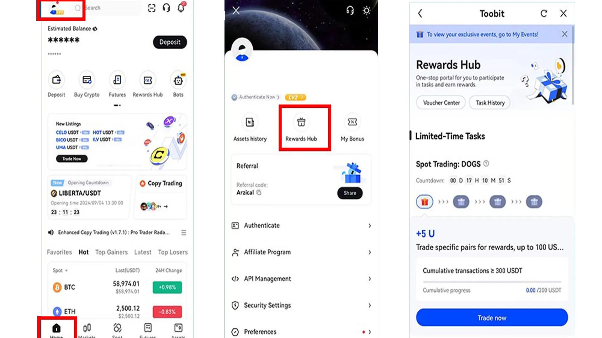 بونوس صرافی توبیت