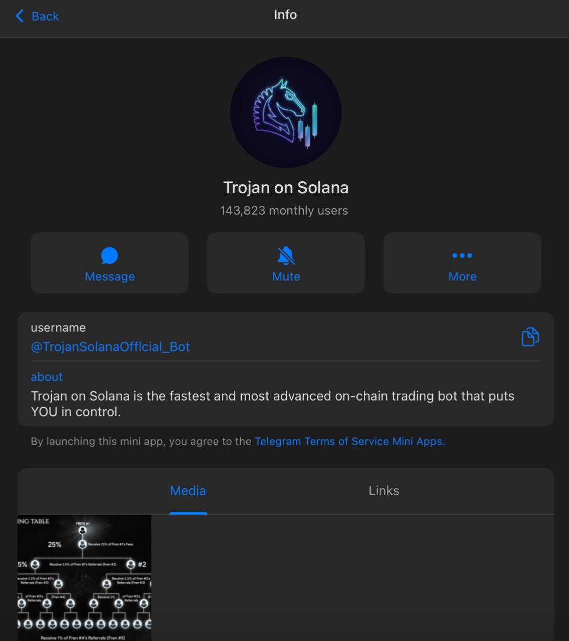 ربات تلگرام trojan bot
