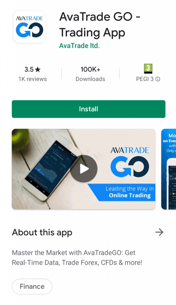 اپلیکیشن موبایل آواترید