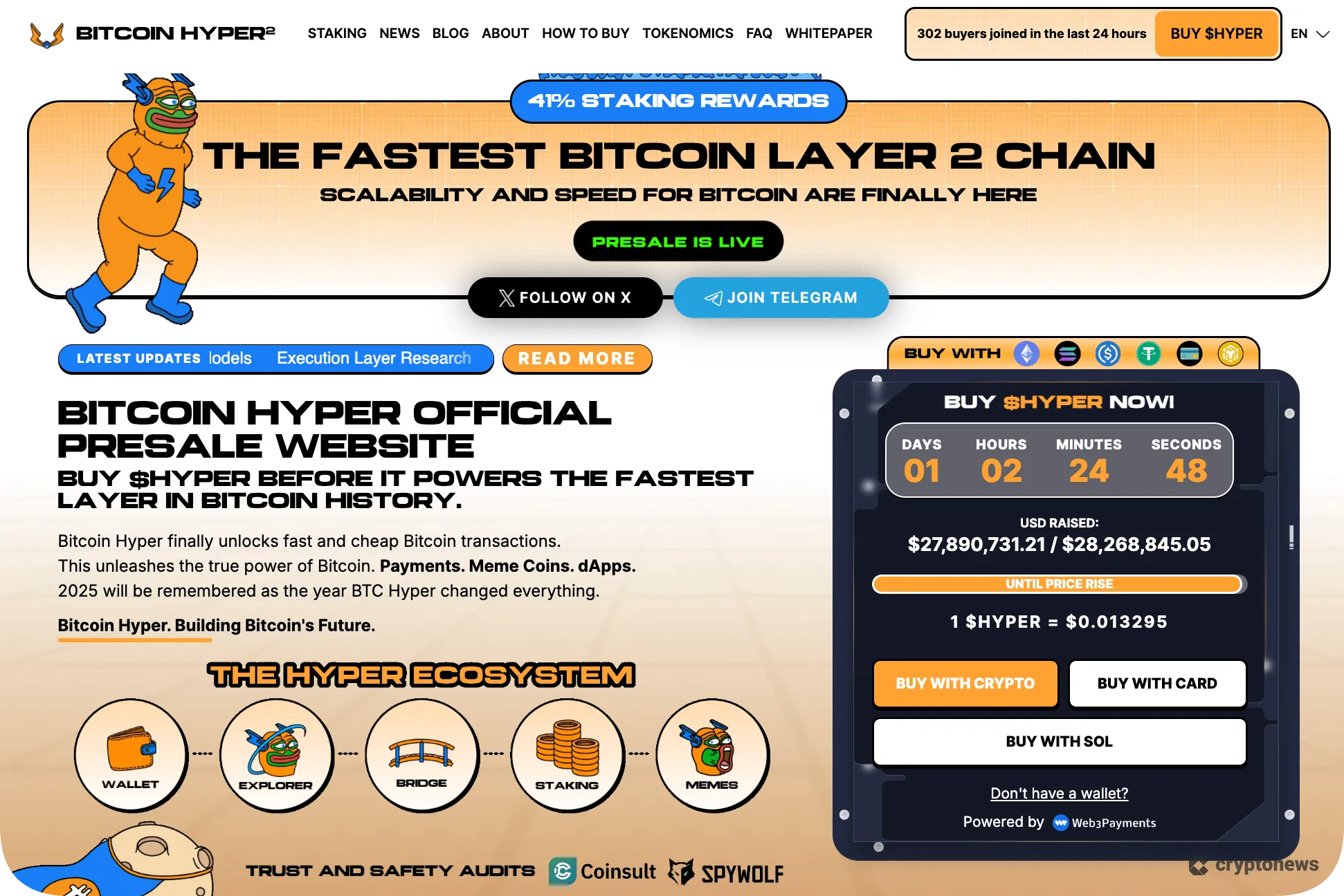 بیت کوین هایپر، یک میم کوین آیندهدار