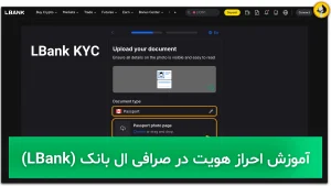 آموزش احراز هویت صرافی ال بانک (LBank) – مراحل قدم به قدم
